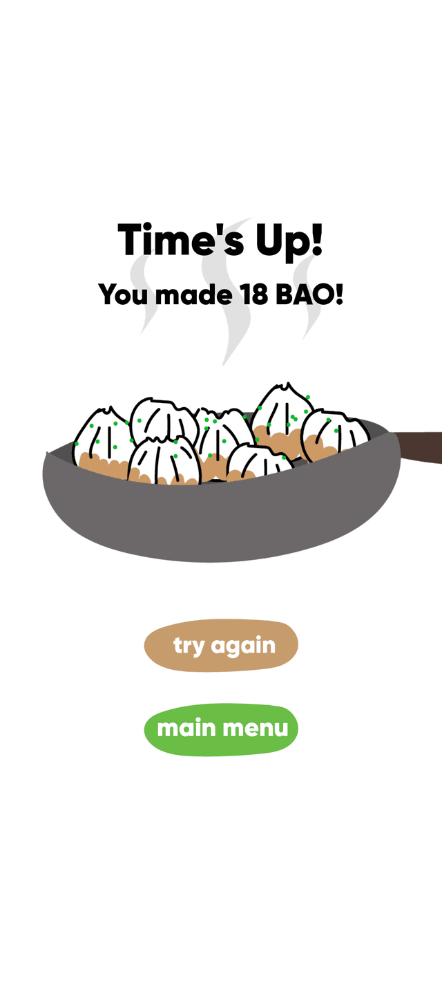 Finished bao